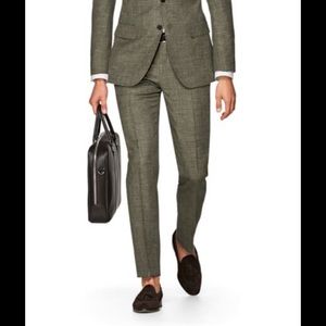 2 Linen Suitsupply pants
